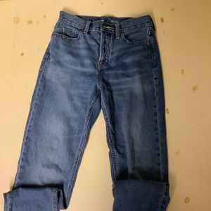 Old Navy Sky Hi Straight Jeans